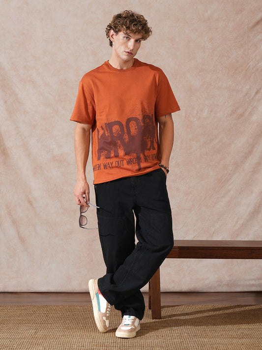 Carpenter Style Loose Fit Trouser | Black