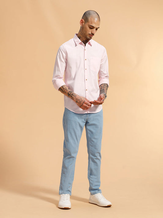 Casual Slim Fit Jeans | Light Blue