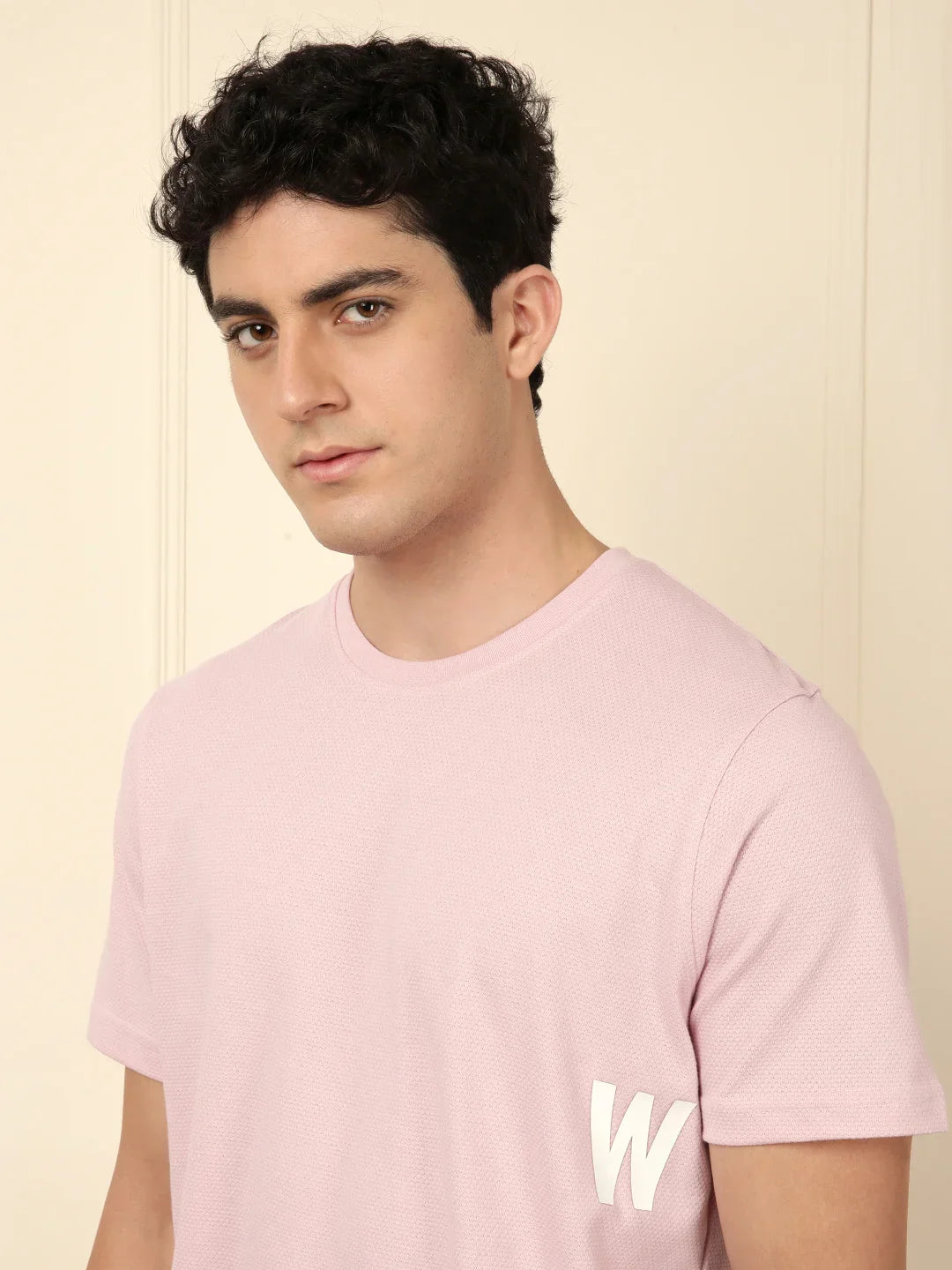 Drop Logo Pink T-Shirt