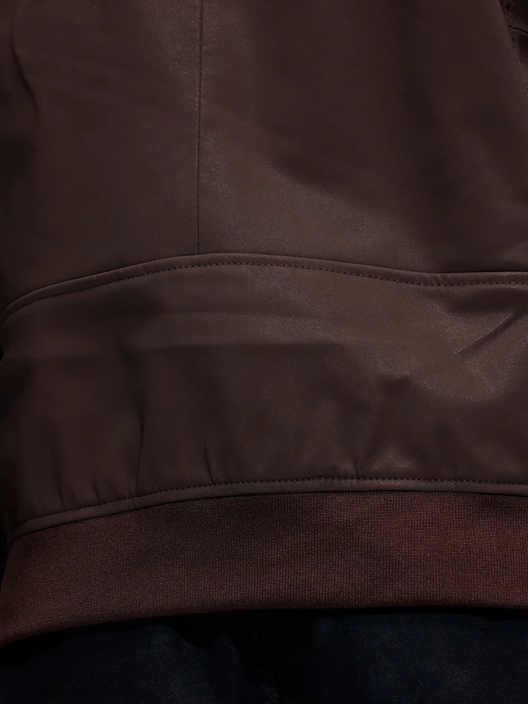 Wrogn Branded Men's Varsity Inspired Jacket | Brown