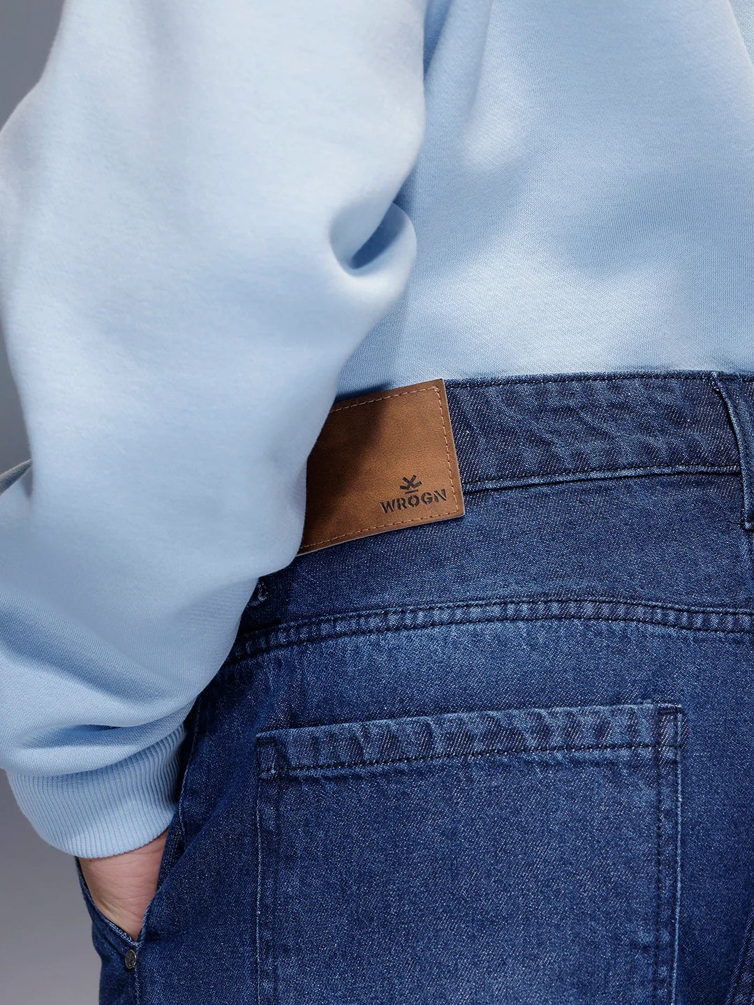 Casual Loose Cargo Fit Jeans | Blue