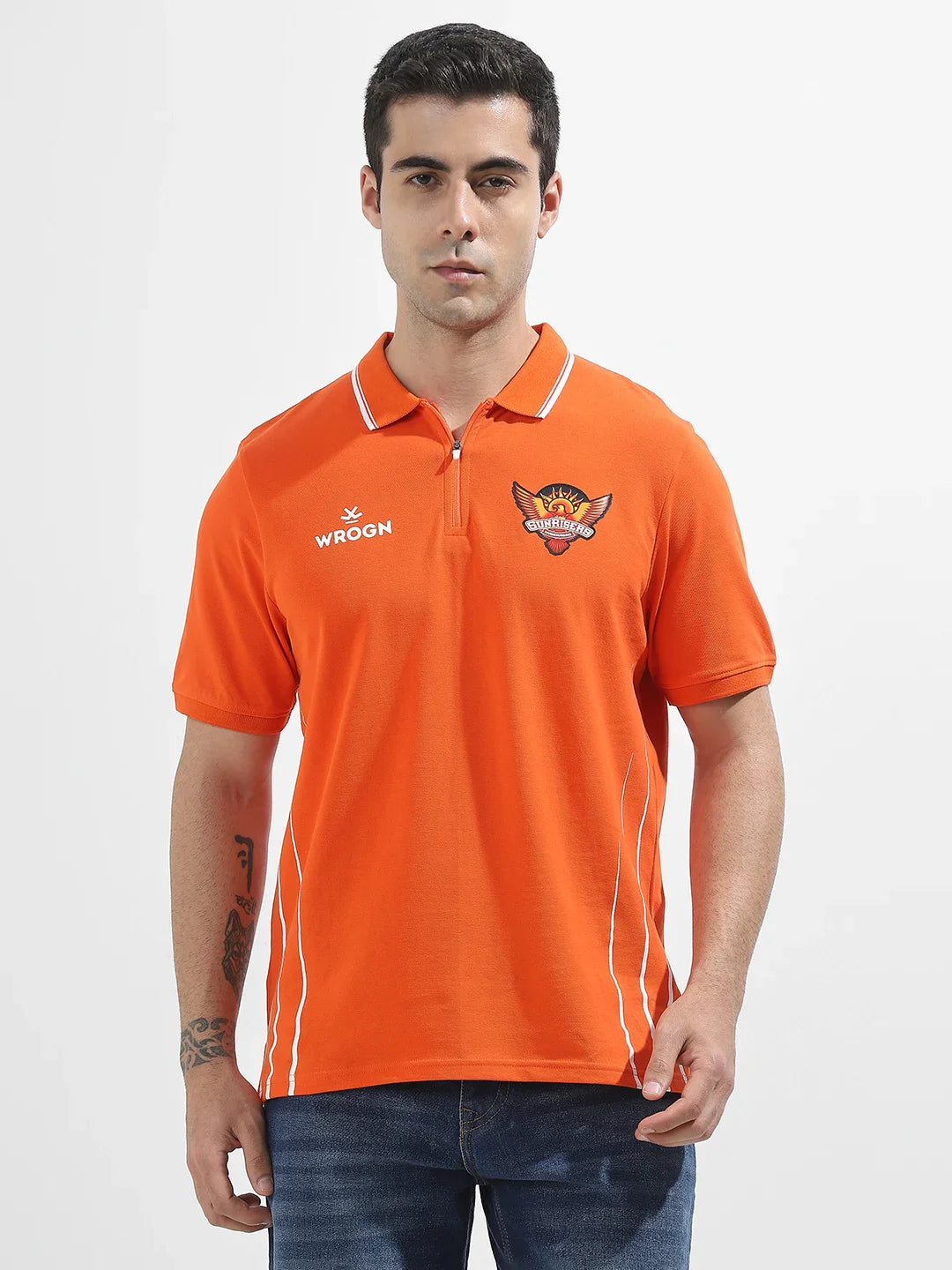 Sunrisers Hyderabad 2025 Limited Edition Polo T-Shirt | Orange