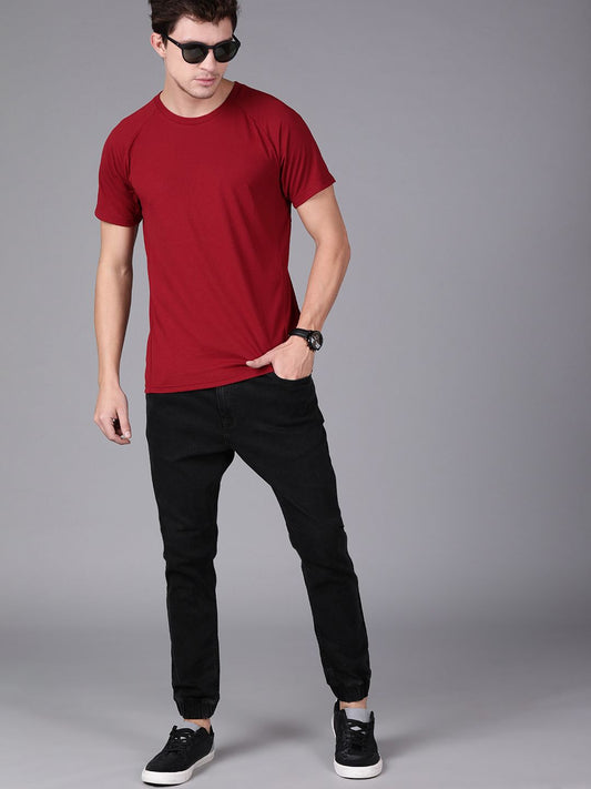 Classic Black Denim Jogger