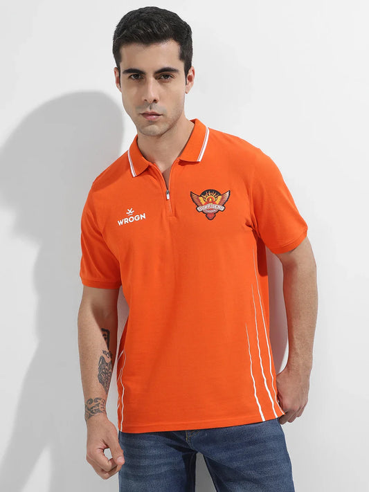 Sunrisers Hyderabad 2025 Limited Edition Polo T-Shirt | Orange