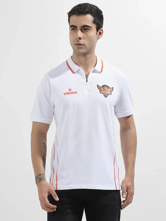 Sunrisers Hyderabad 2025 Limited Edition Polo T-Shirt | White