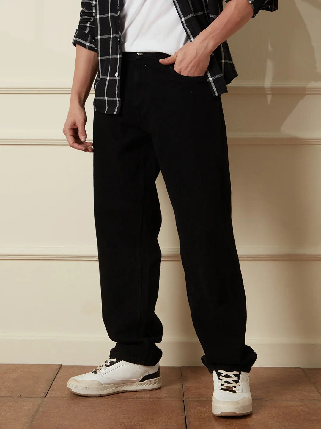 Casual Anti Fit Jeans | Black