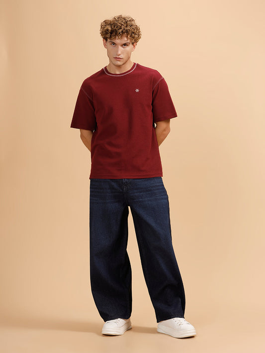 Casual Baggy Fit Jeans | Dark Blue