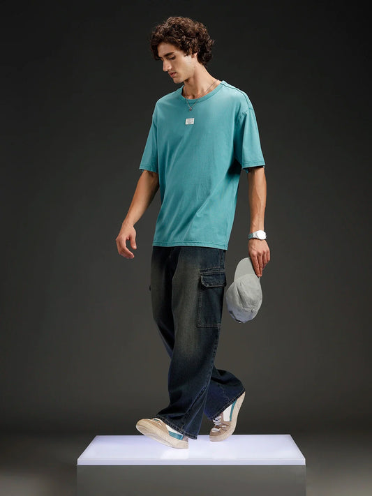 Wrogn Oversized Classic T-shirt | Green