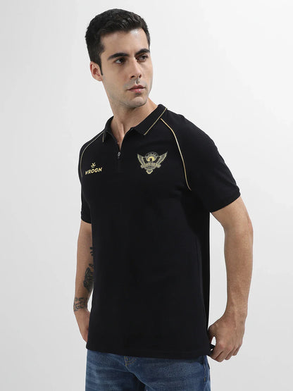 Sunrisers Hyderabad 2025 Limited Edition Polo T-Shirt | Black