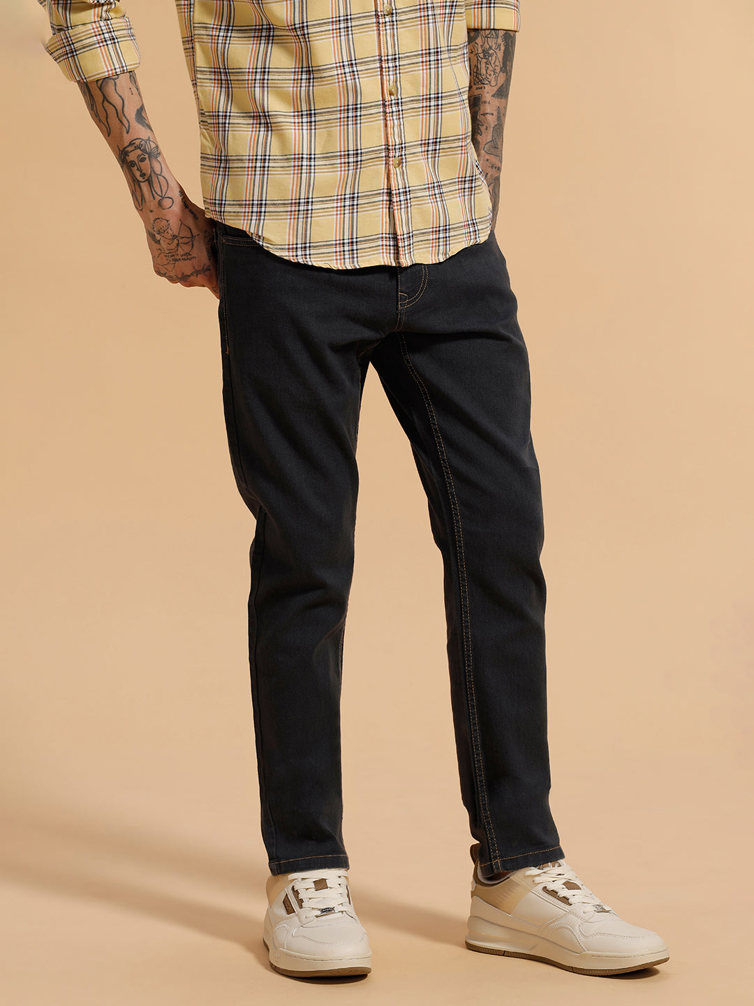 Casual Slim Fit Jeans | Grey