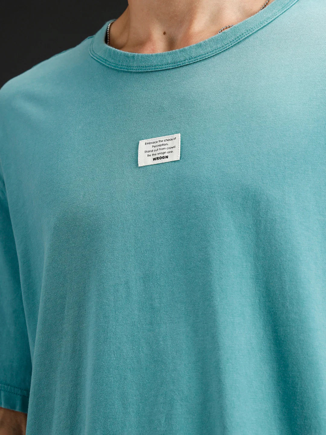 Wrogn Oversized Classic T-shirt | Green