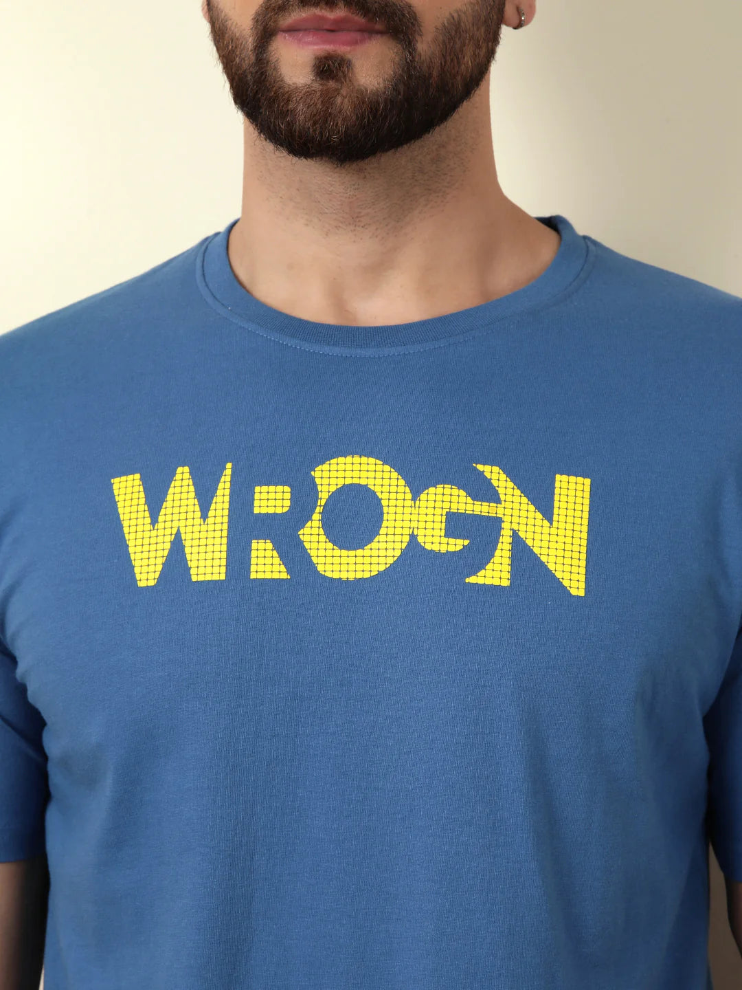 Wrogn Chest Print T-Shirt