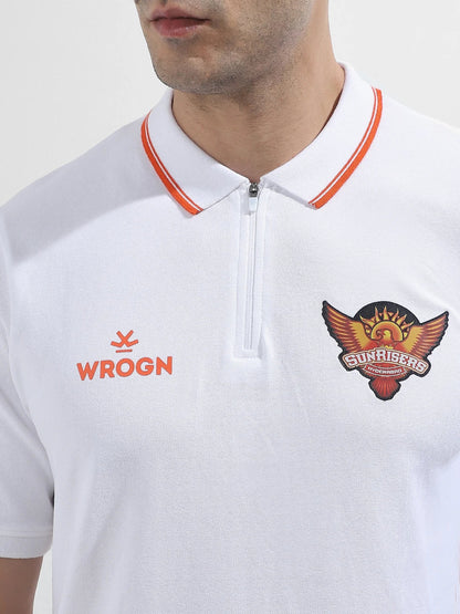 Sunrisers Hyderabad 2025 Limited Edition Polo T-Shirt | White