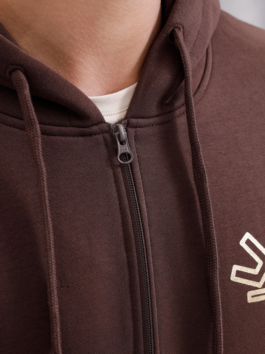 All-Day Casual Comfort Fit Hooded Sweatshirt | Java