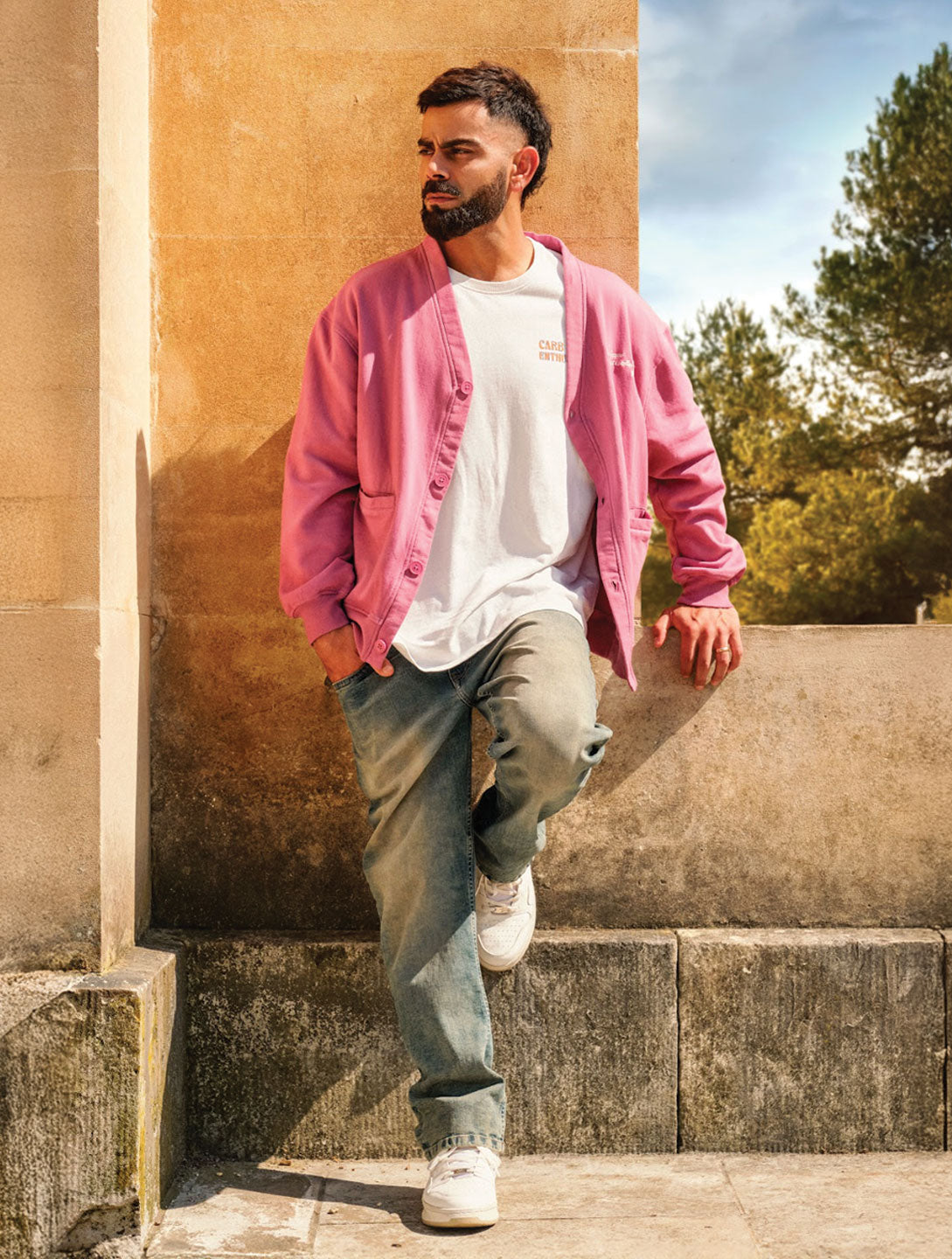 Blue Tinted Anti Fit Jeans