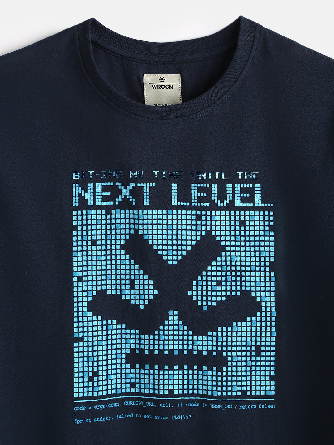 Graphic Printed Slim Fit T-Shirt | Grey